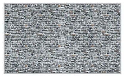 Rubble Wall (3 pcs / 31 x 21 cm) HO