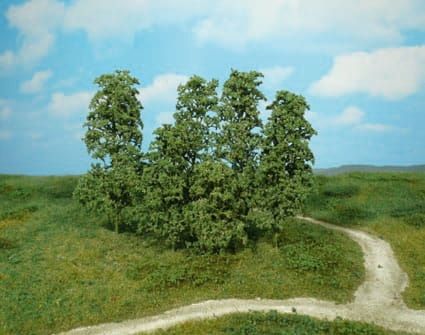Dark Green Trees 12 pcs