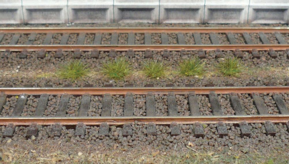 Gauge Neutral grass tufts summer 5-6 mm / 100 pc
