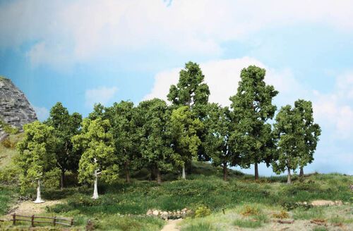 Leafy Trees 10 - 18 cm (15 pcs)