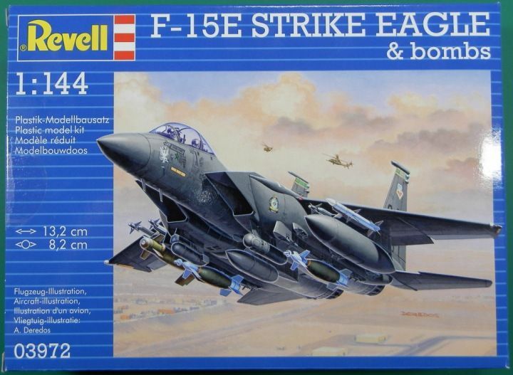 1:144 F-15E Strike Eagle & bombs