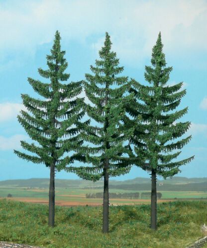 Tall Spruce 21 cm, 3 pcs
