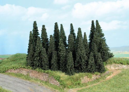 Christmas Trees 5 - 11 cm, 24 pcs