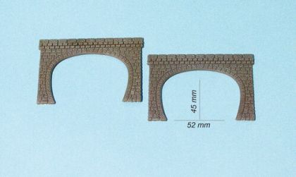 Double-Track Tunnel Mouth N (2 pcs)