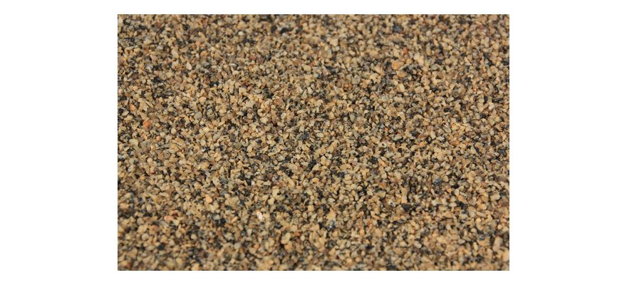 Gauge Neutral Stone ballast, sandy, coarse 1,0 - 2,0 mm, 200 g