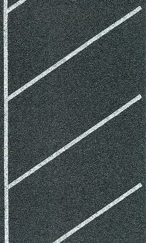 Street - Angled Parking Lot, H0 Scale (100 x 6 cm)