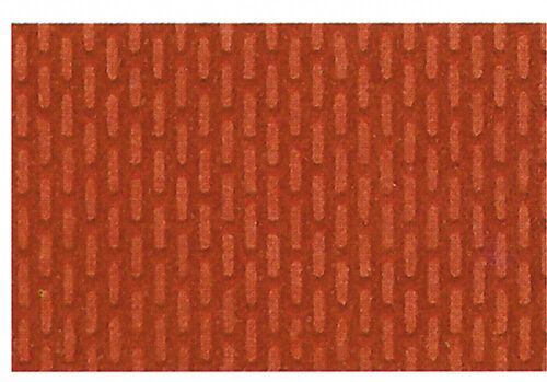 Red Brick Wall, tunnel interior H0/TT 28 x 14 cm 2.pcs