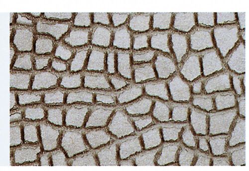 Rubble Wall - Dur Construction Plates H0/TT (2 pcs / 28 x 14 cm)
