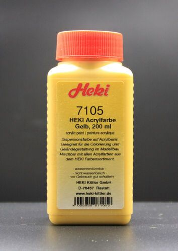 Acrylic Paint Yellow
