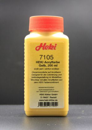 Acrylic Paint Yellow