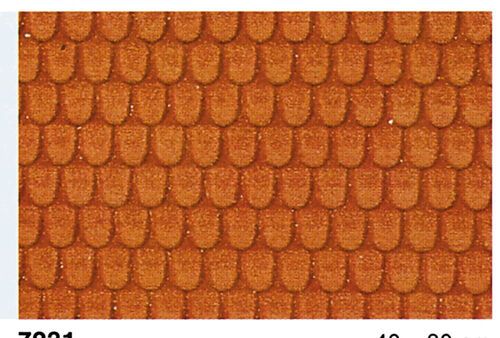 Roof Tile H0 40 x 20 cm