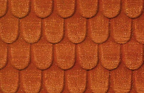Roof Tile 0/1/H0 40 x 20 cm