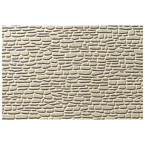 Rubble Stone Wall - Dur Construction Plates (2 pcs / 50 x 25 cm) H0/TT