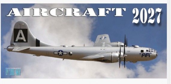 2027 Stolní kalendář Aircraft