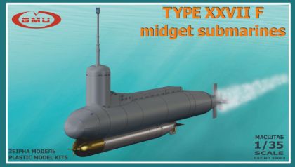 1:35 Type XXVII F - German Midget Submarines