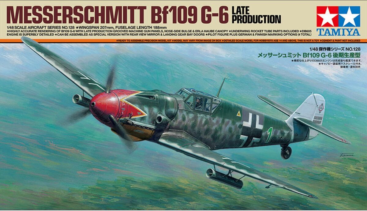 1:48 Messerschmitt Bf-109 G-6 Late Production