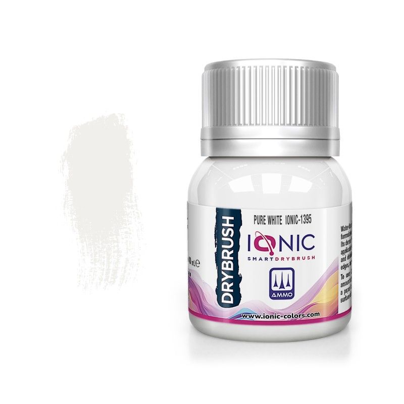 IONIC DRYBRUSH Pure White