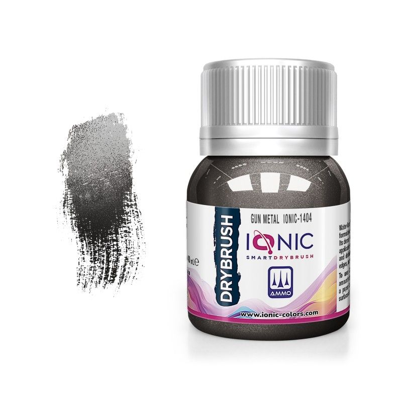 IONIC DRYBRUSH Gun Metal
