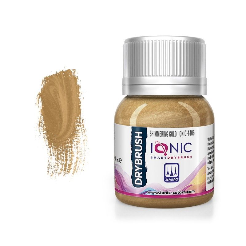 IONIC DRYBRUSH Shimmering Gold