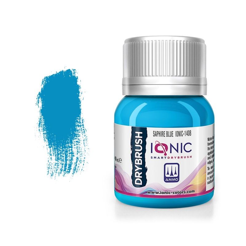 IONIC DRYBRUSH Saphire Blue