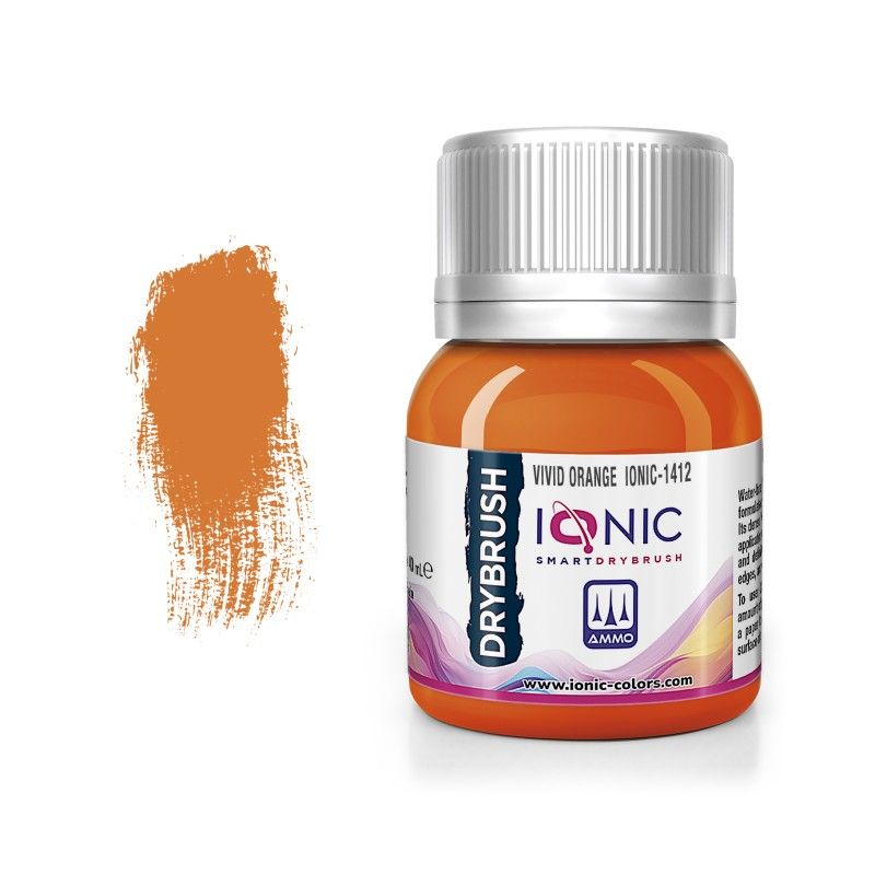 IONIC DRYBRUSH Vivid Orange