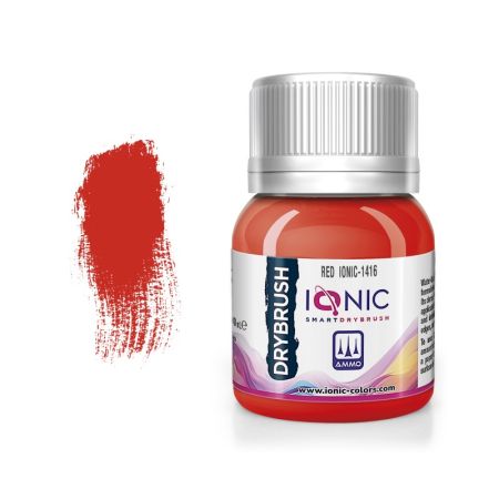IONIC DRYBRUSH Red