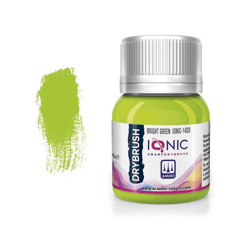 IONIC DRYBRUSH Bright Green