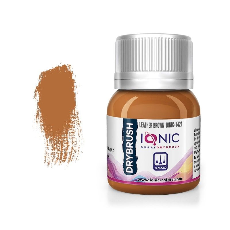 IONIC DRYBRUSH Leather Brown