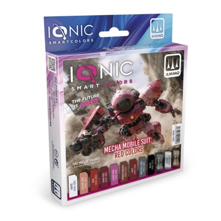 IONIC-0455 Mecha Mobile Suit - Red colors