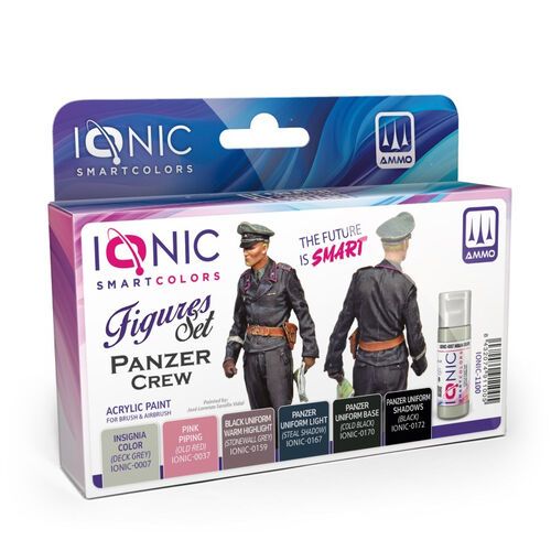 IONIC-1100 WWII Panzer Crew Black Uniform