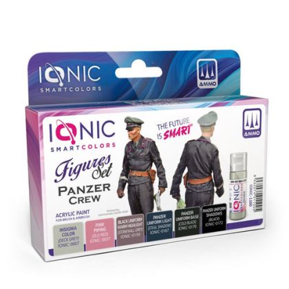 IONIC-1100 WWII Panzer Crew Black Uniform