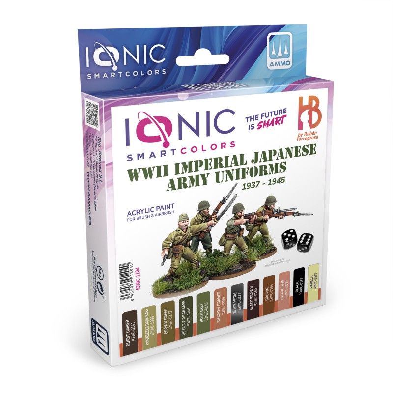 IONIC-1204 WWII Imperial Japanese Army Uniforms 1937-1945