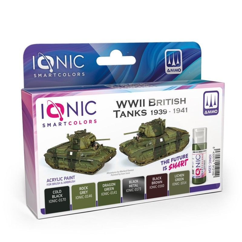 WWII British Tanks 1939 – 1941