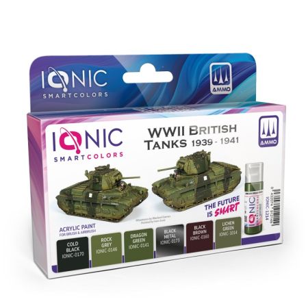 WWII British Tanks 1939 – 1941