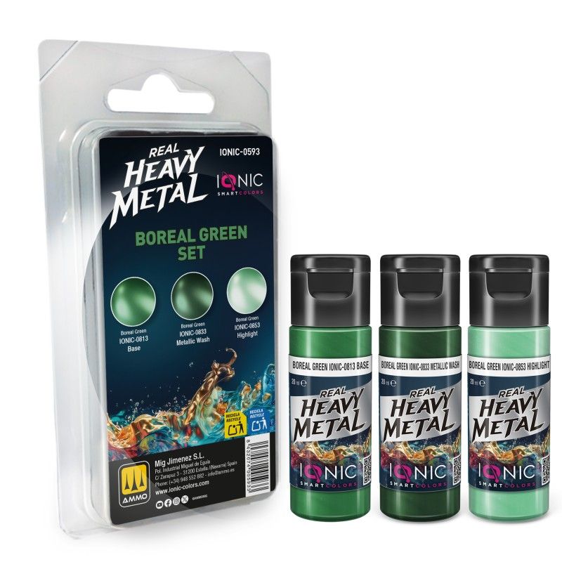Boreal Green Real Heavy Metal Set