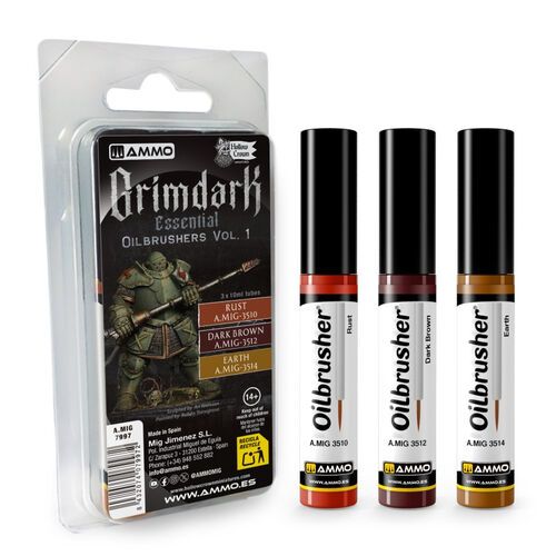 A.MIG-7997 Grimdark Essential Oilbrushers Volume 1