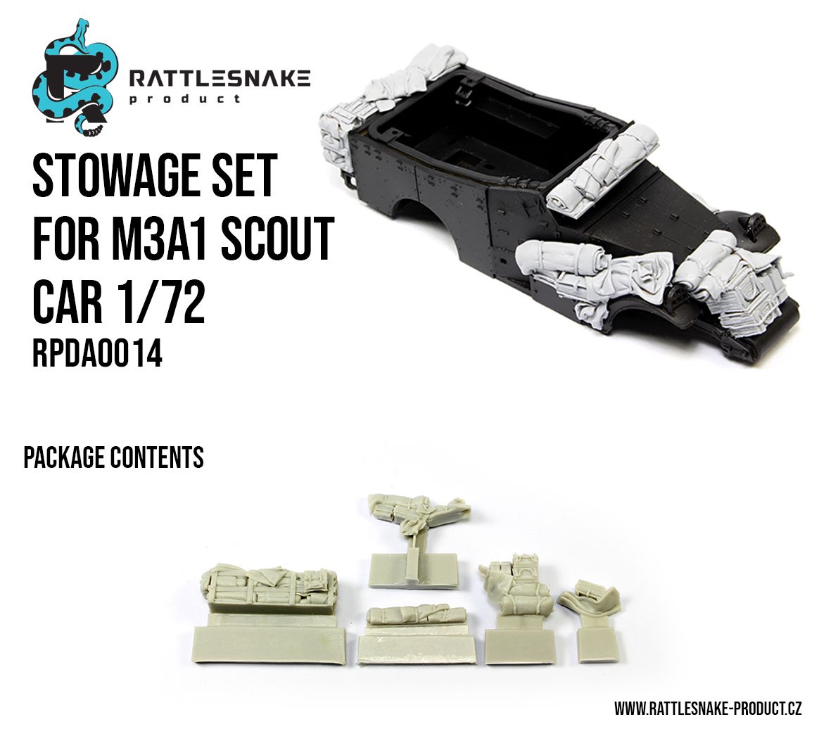 1:72 Stowage for M3A1 Scout Car