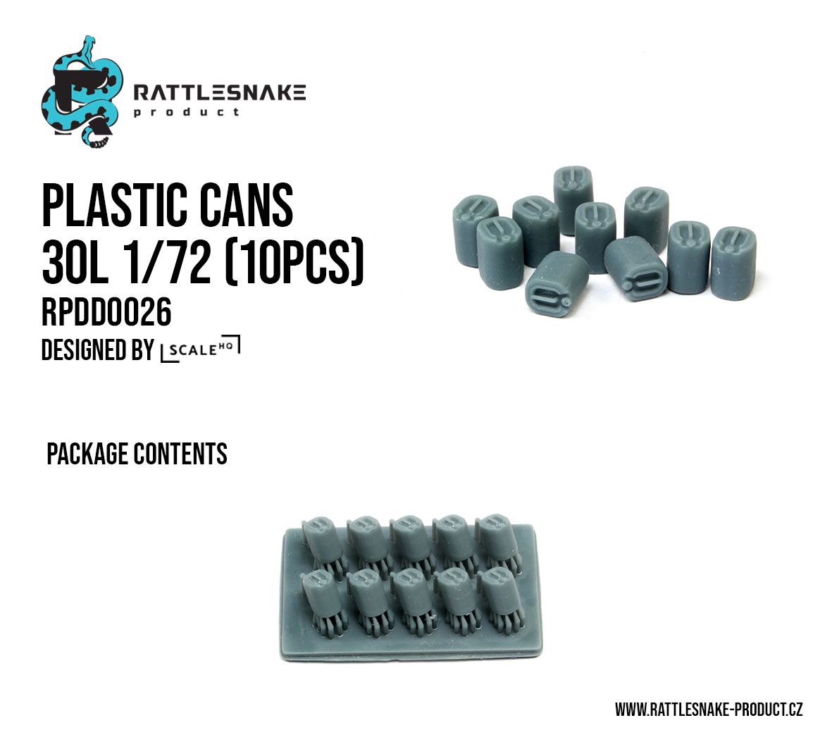 1:72 Plastic Cans 30l 10pcs
