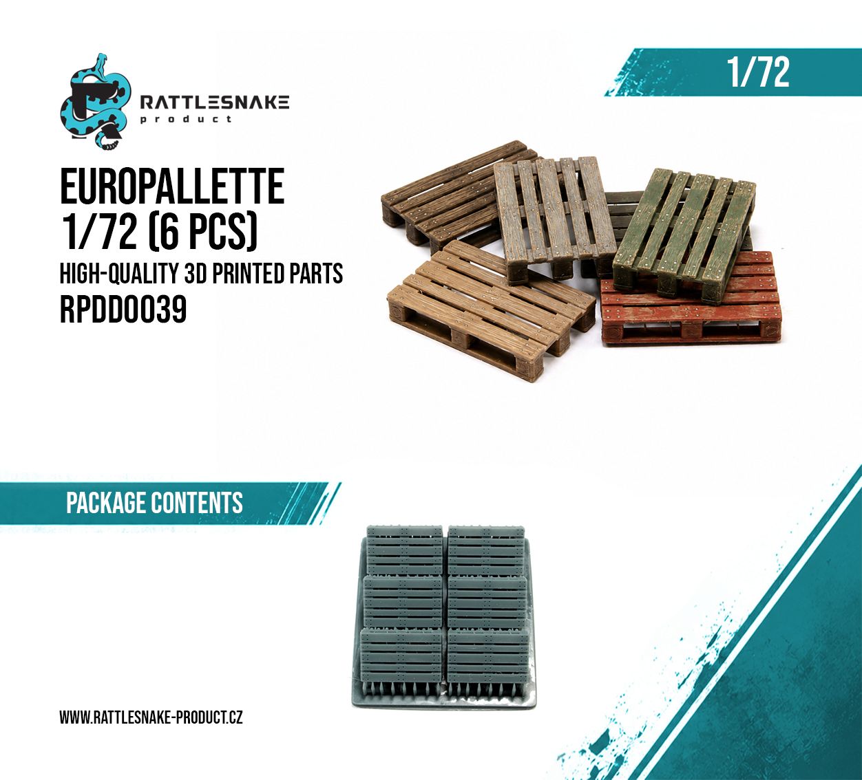1:72 Europallette (6 pcs)