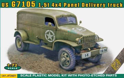 1:72 US G7105 1,5t 4x4 Panel Delivery Truck