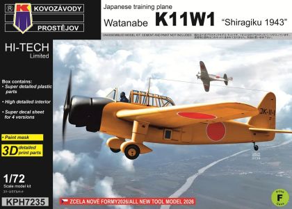 1:72 Watanabe K11W1 - Shiragiku 1943 (Hi-Tech)