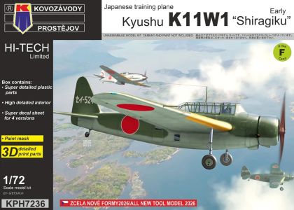 1:72 Kyushu K11W1 Shiragiku Early (Hi-Tech)