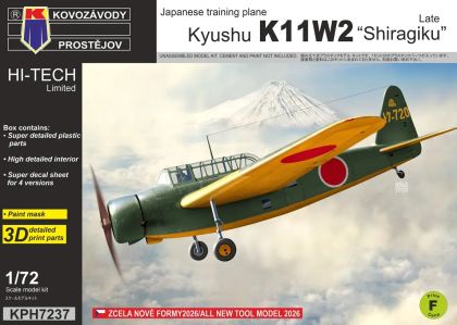 1:72 Kyushu K11W1 Shiragiku Late (Hi-Tech)