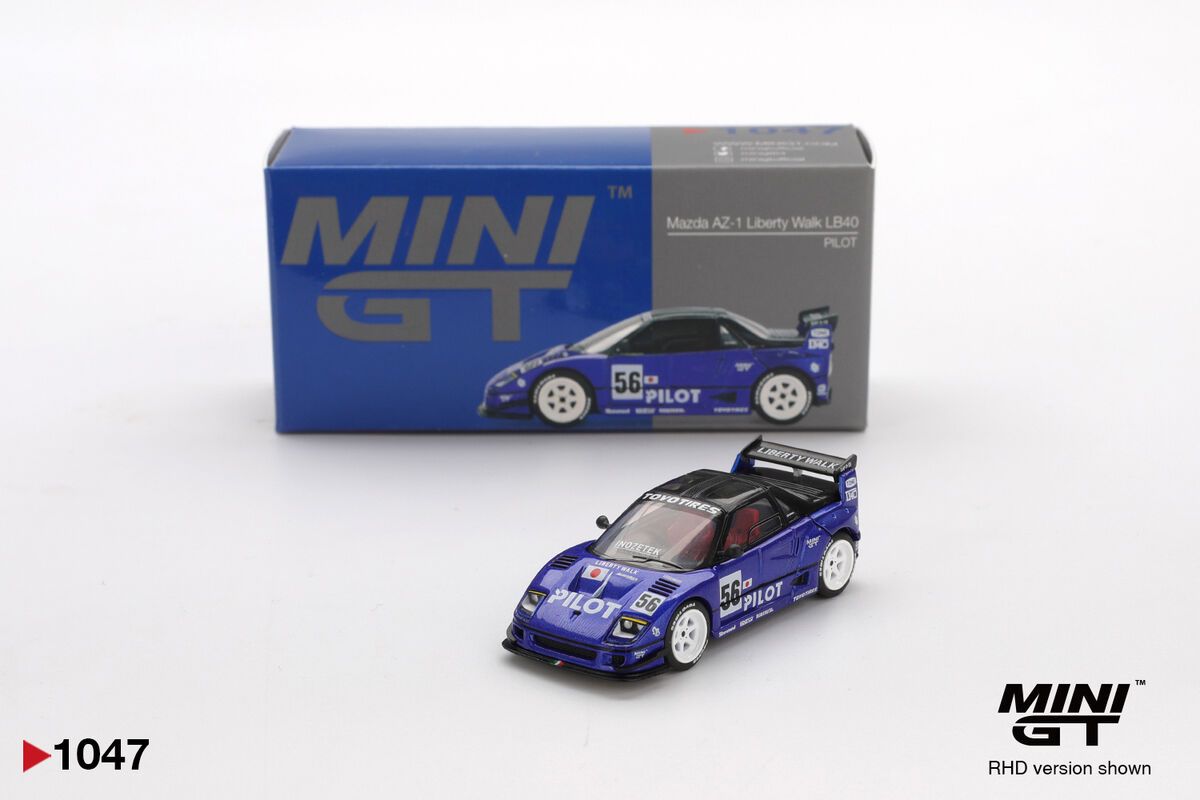1:64 Mazda AZ-1 Liberty Walk LB40 Pilot 2024 Blue