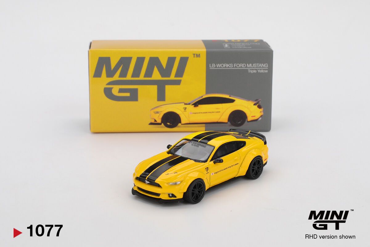 1:64 Ford Mustang - LB-Works 2015 Triple Yellow