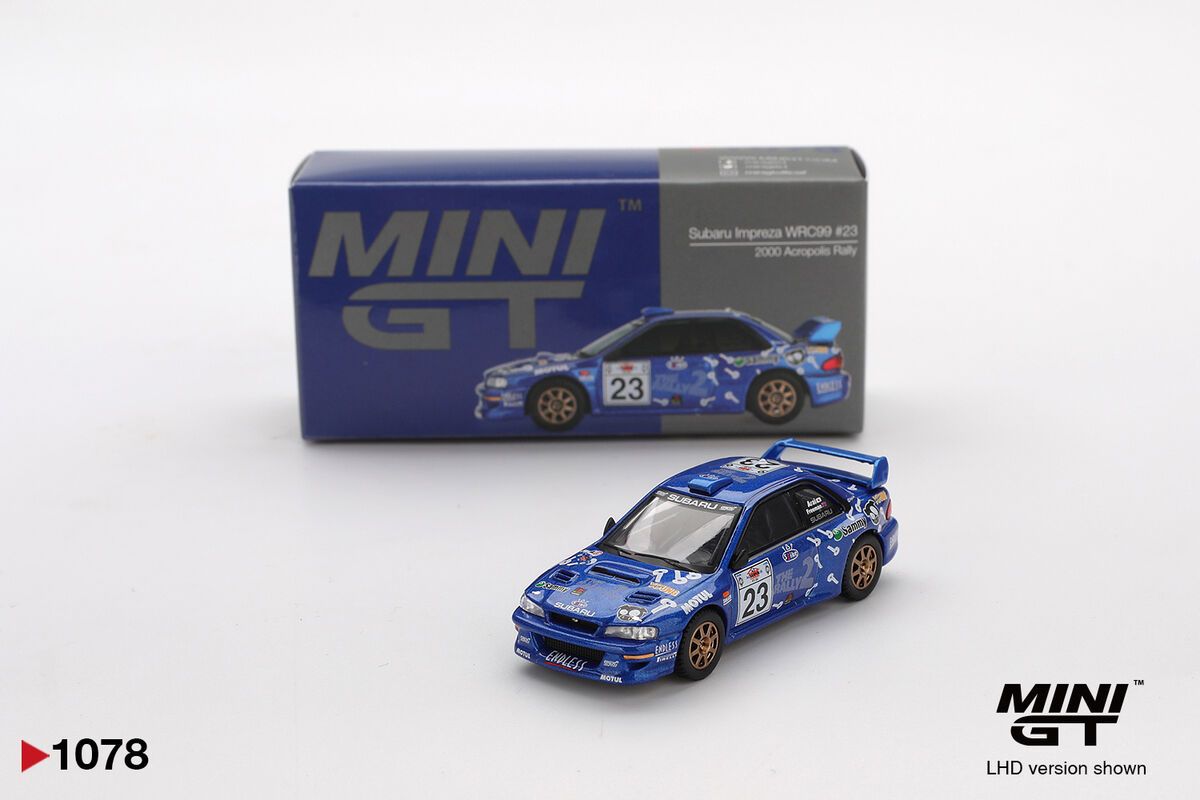 1:64 Subrazu Impreza WRC99 - No.23 T.Arai Acropolis Rally 2000