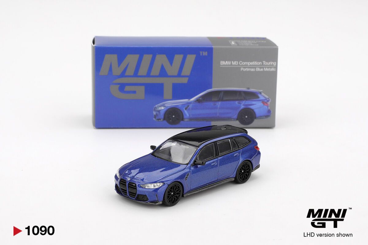 1:64 BMW M3 Touring Competition 2023 Portimao Blue Metallic