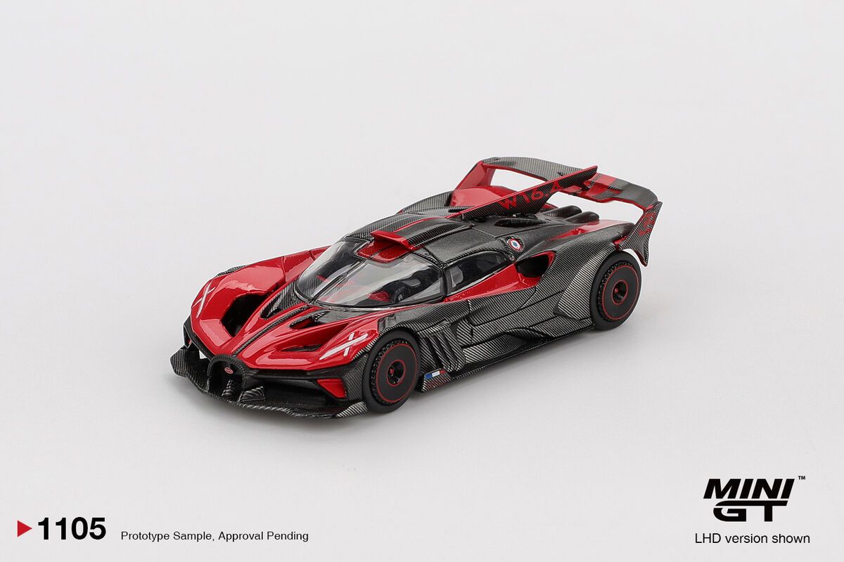 1:64 Bugatti Bolide 2026 Red Ultimate
