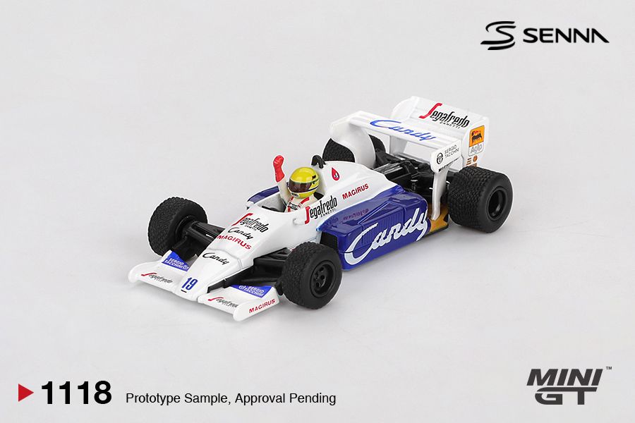 1:64 Toleman TG184 - No.19 Ayrton Senna 2nd Monaco GP 1984