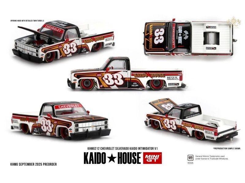1:64 CHevrolet Silverado Kaido INTIMIDATOR V1 1980